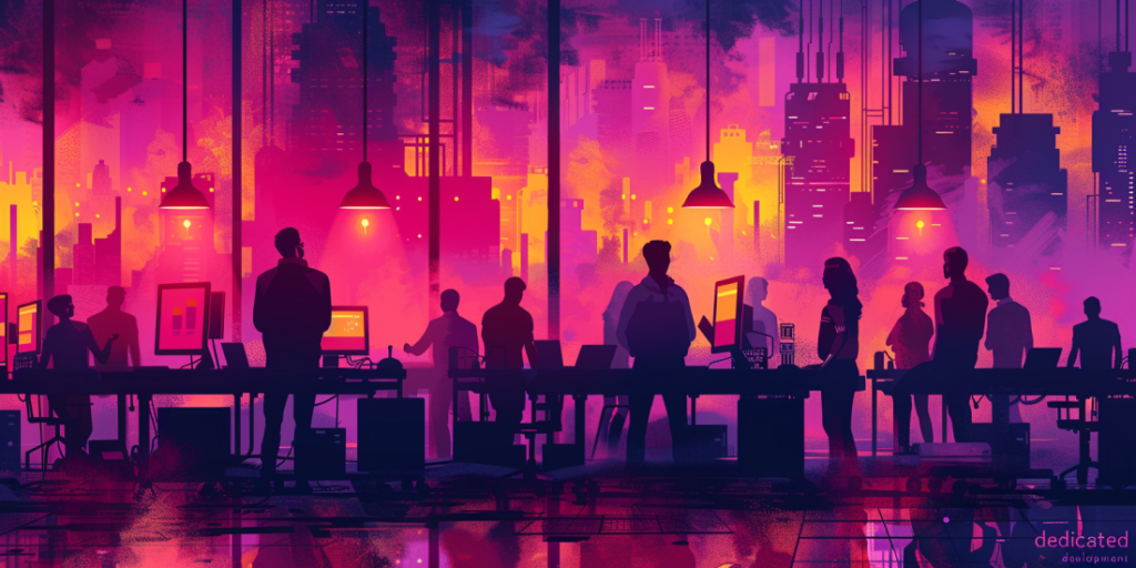 dedicated development team