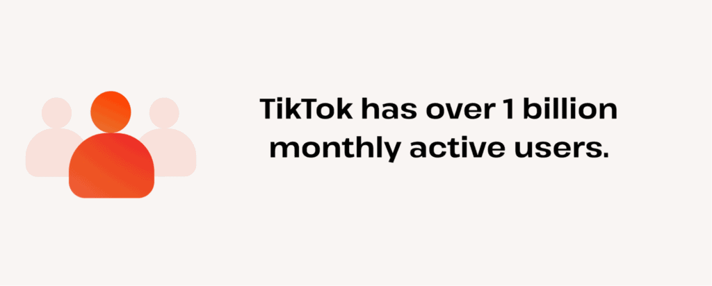 tiktok monthly active users