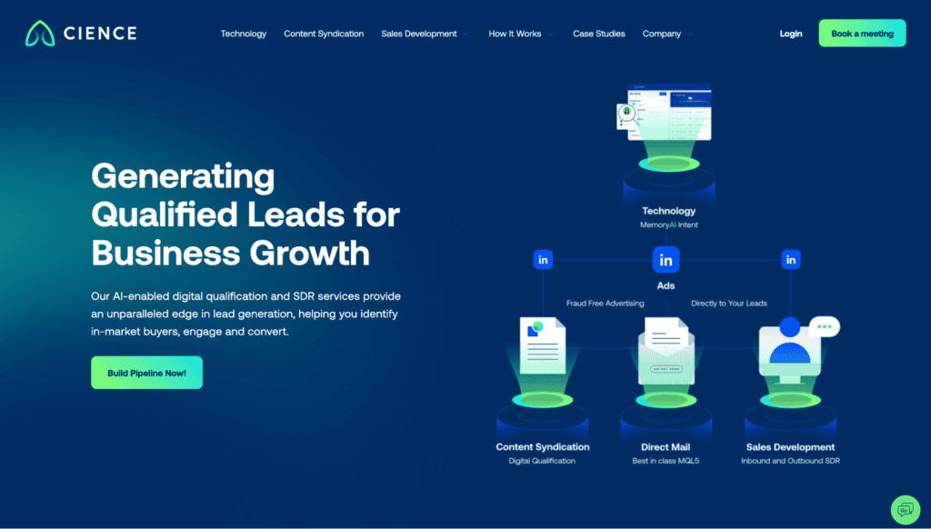 b2b sales outsourcing companies - cience