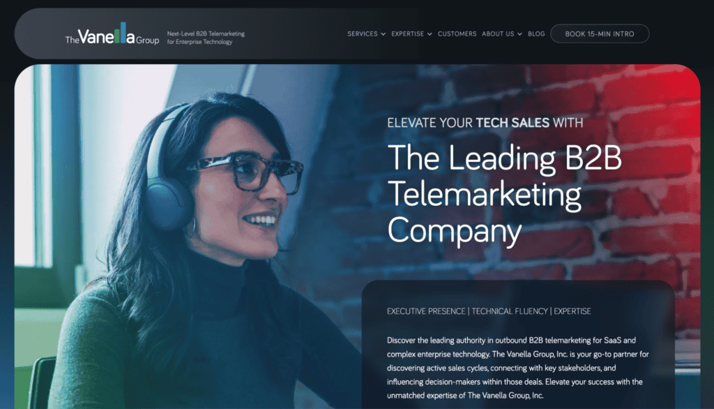 b2b sales outsourcing companies - the vanella group