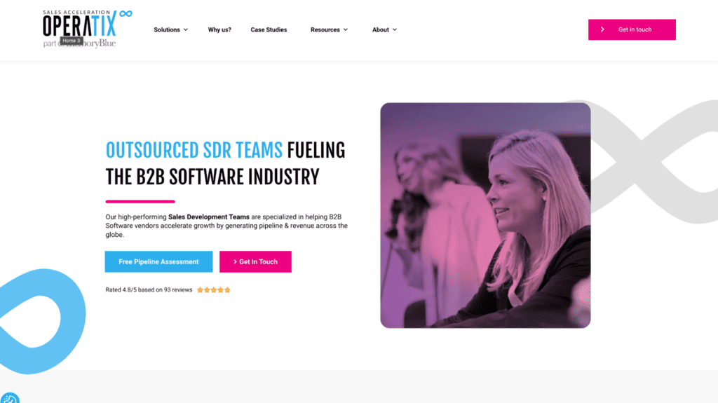 b2b sales outsourcing companies - operatix