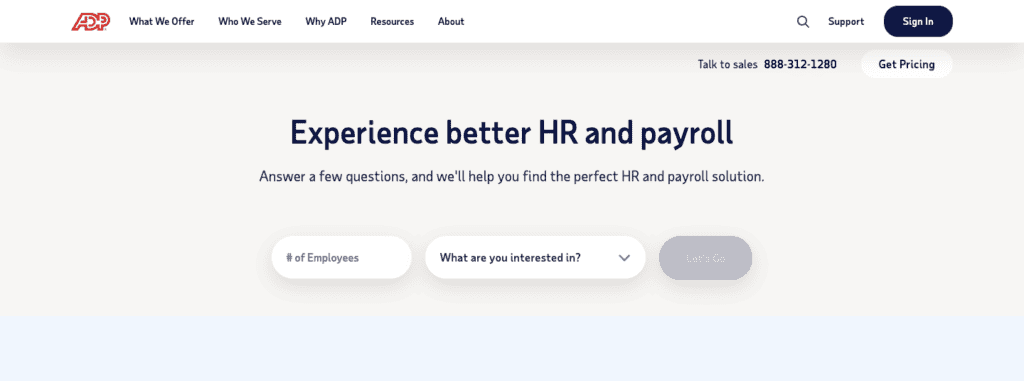 hr outsourcing companies - ADP