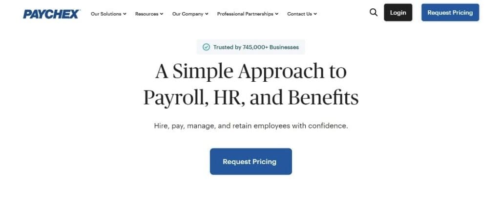 hr outsourcing companies - Paychex