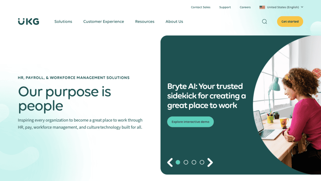 hr outsourcing companies- UKG