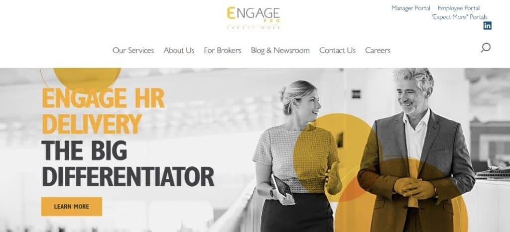 hr outsourcing companies - Engage PEO