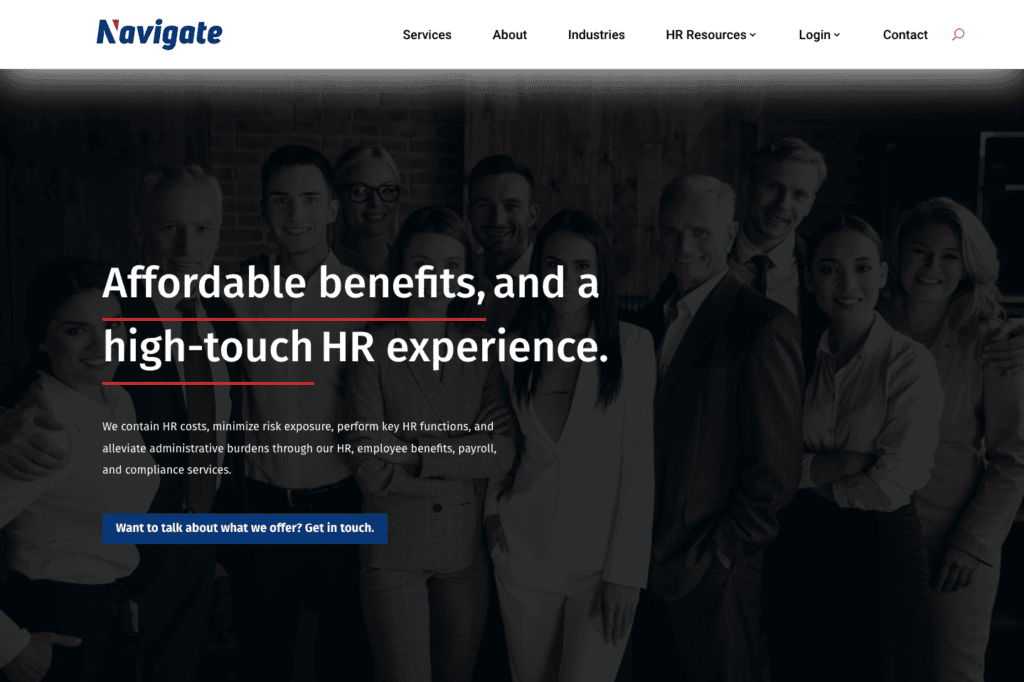 hr outsourcing companies - Navigate PEO
