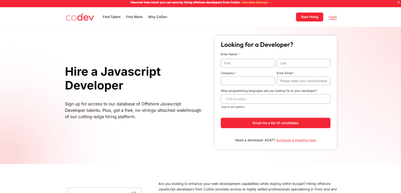 17 Best Platforms To Hire A+ Javascript Developers In 2025