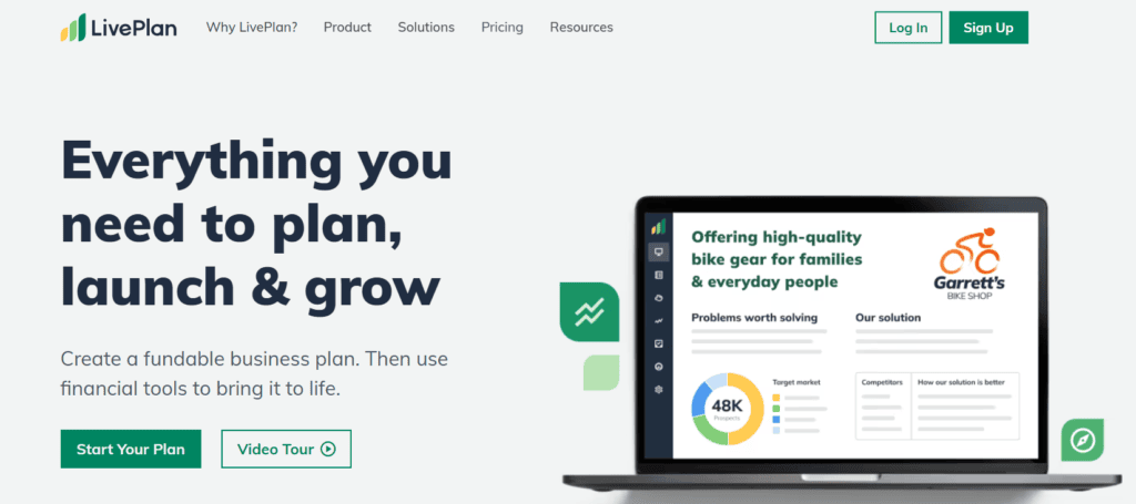 Hire Business Plan Writer - LivePlan