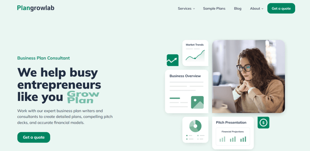 Hire Business Plan Writer - PlanGrowLab