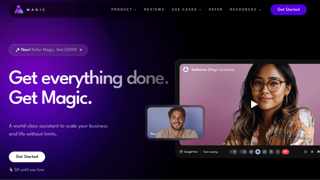 hire project manager - magic