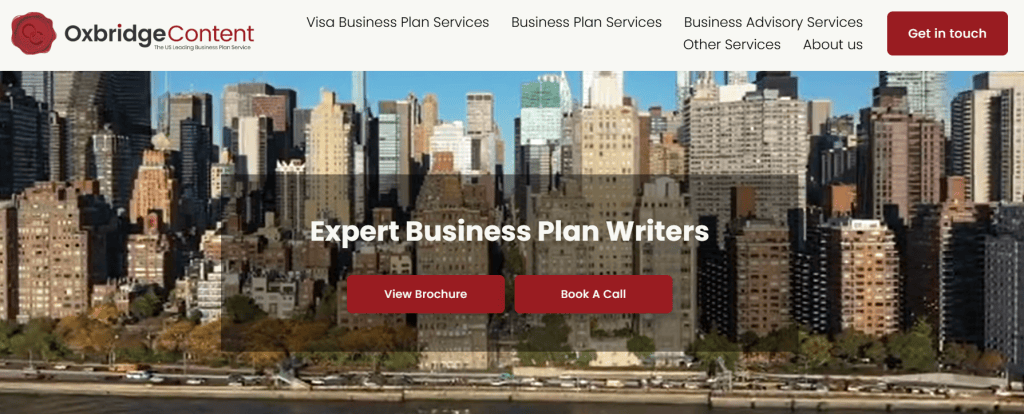 Hire Business Plan Writer - Oxbridge Content