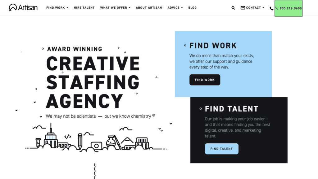 hire project manager - artisan talent