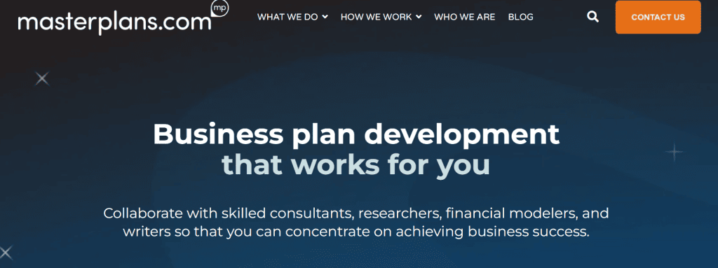 Hire Business Plan Writer - MasterPlans