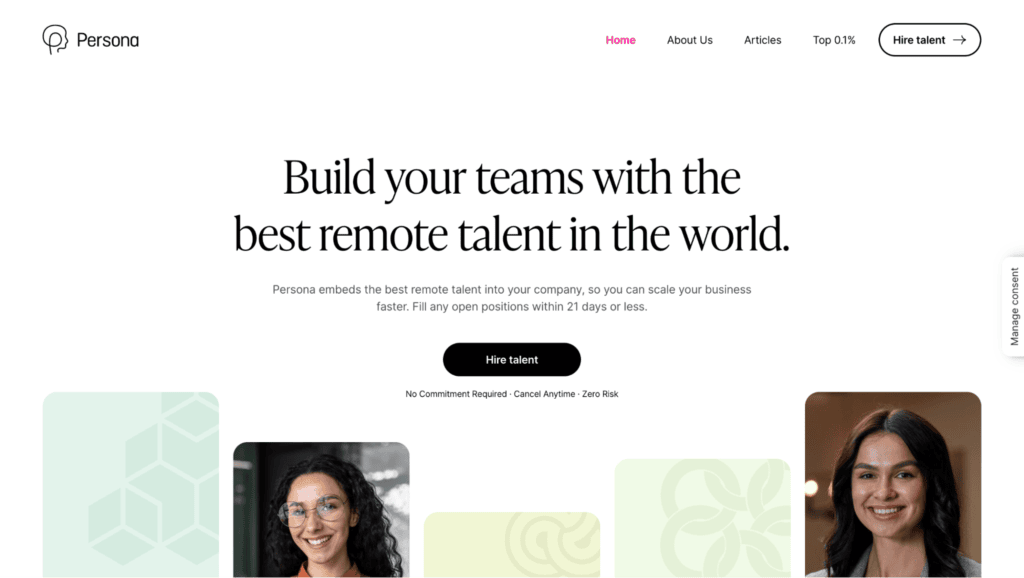 hire project manager - persona