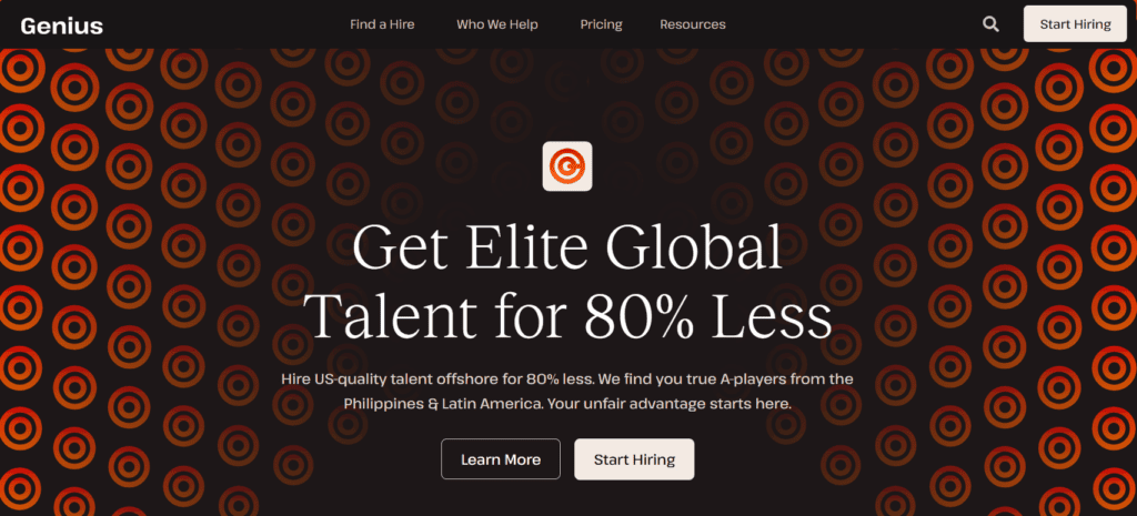 Hire Sales Representative - Genius