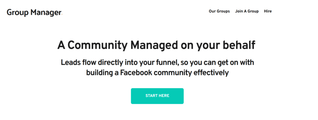 Hire Online Community Manager - Group Managed