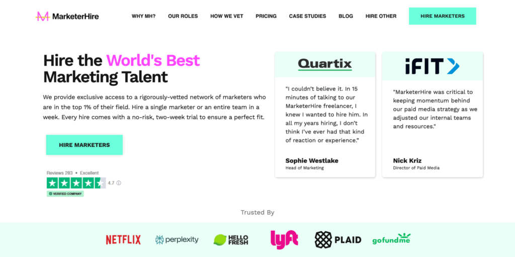 hire email deliverability expert - marketerhire