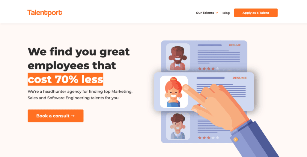 hire technical seo expert - talentport