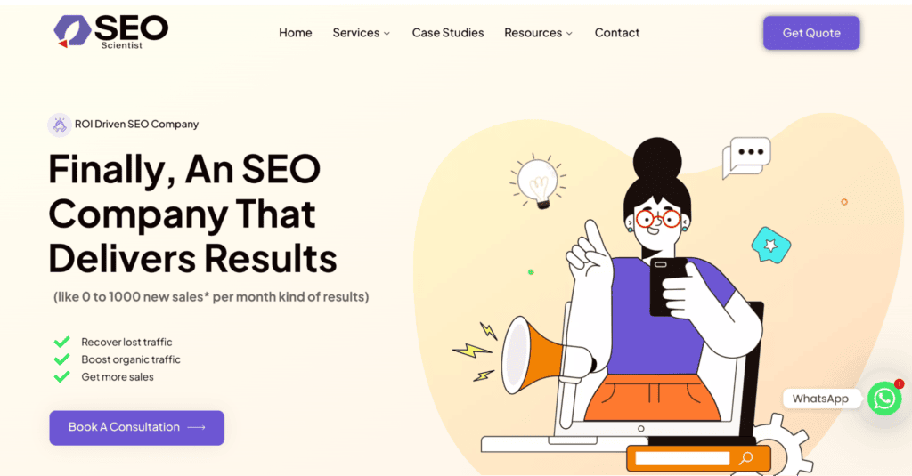 hire technical seo expert - seo scientist