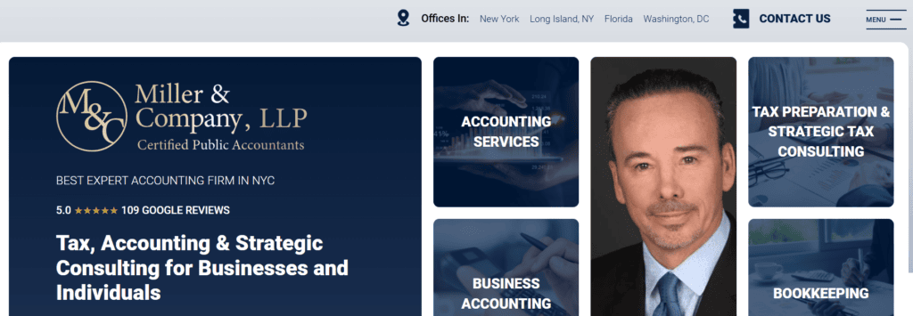Hire Certified Public Accountant - Miller & Company