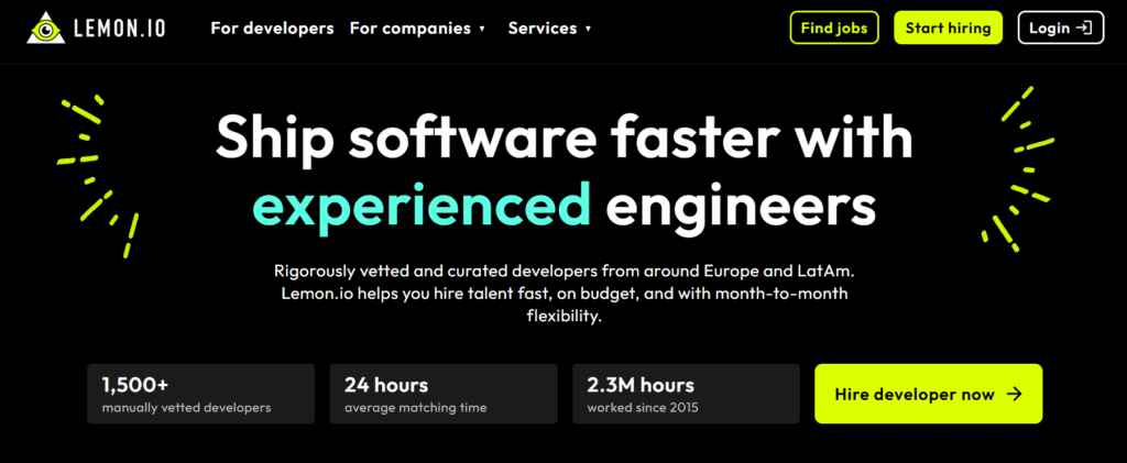 Hire Next.js Developer - Lemon.io
