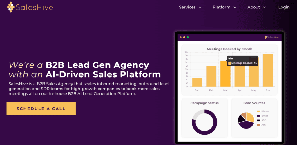 Hire Sales Representative - SalesHive