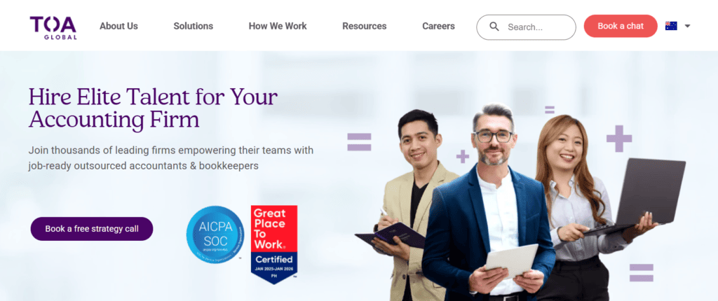 Hire Certified Public Accountant - TOA Global