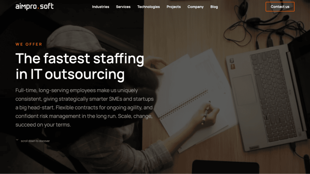 hire backend developer - Aimprosoft