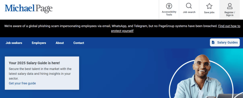 Hire Sales Representative - Michael Page