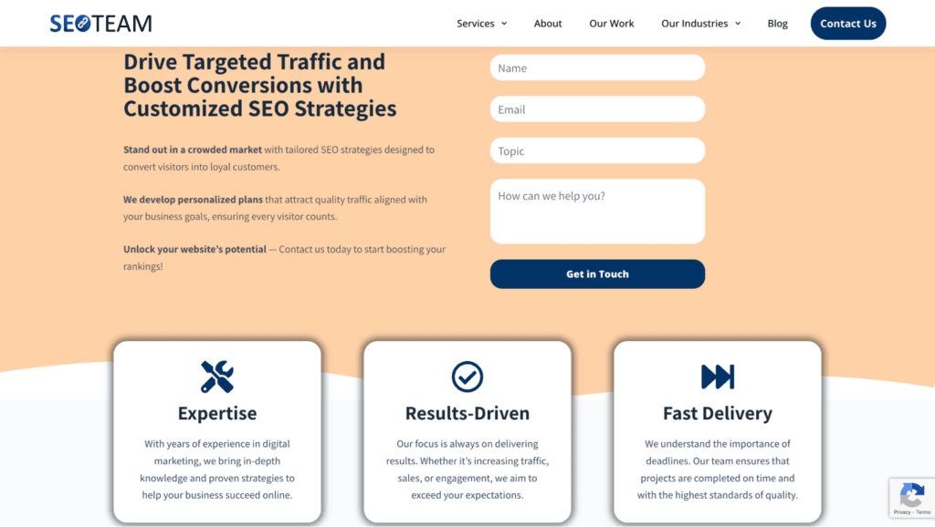 hire technical seo expert - seo team