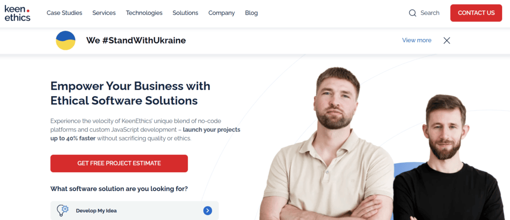 Hire Next.js Developer - Keenethics