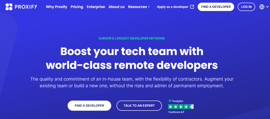 Hire Next.js Developer - Proxify