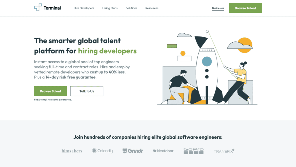 hire bubble io developer - terminal