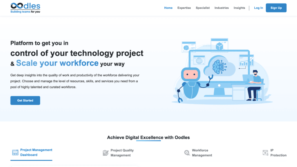 hire bubble io developer - oodles