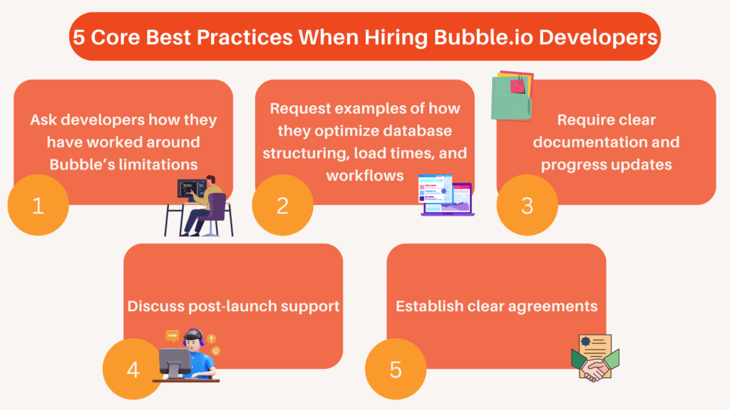 hire bubble io developer - 5 Core Best Practices When Hiring Bubble.io Developers