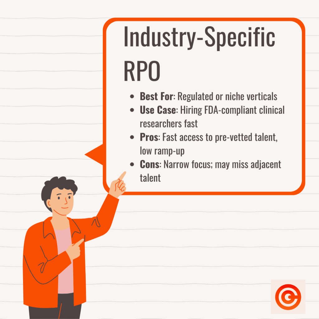 Types Of Recruitment Process Outsourcing - Industry-Specific RPO