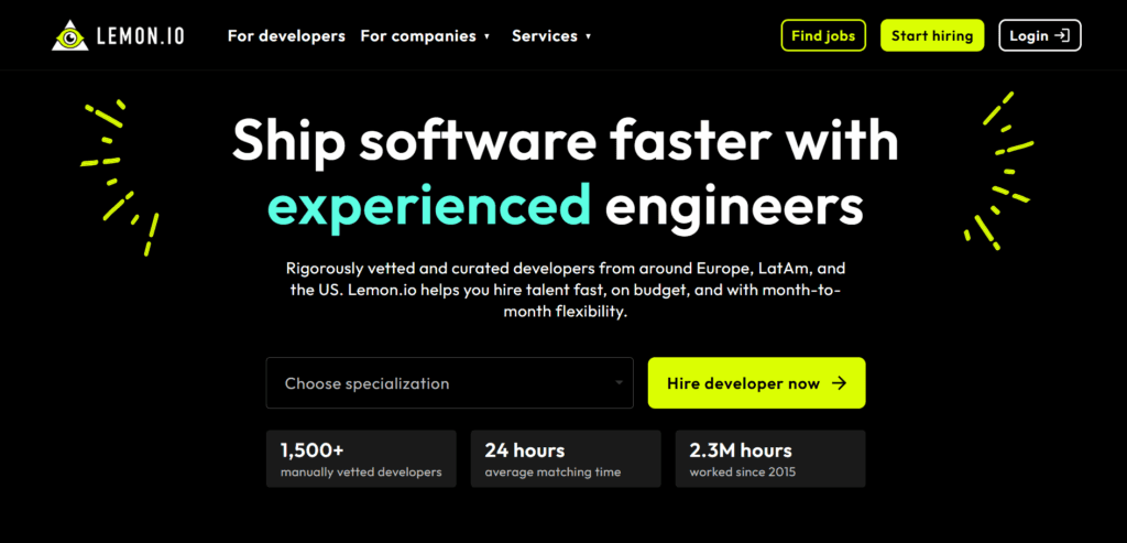 ios offshore development - Lemon.io