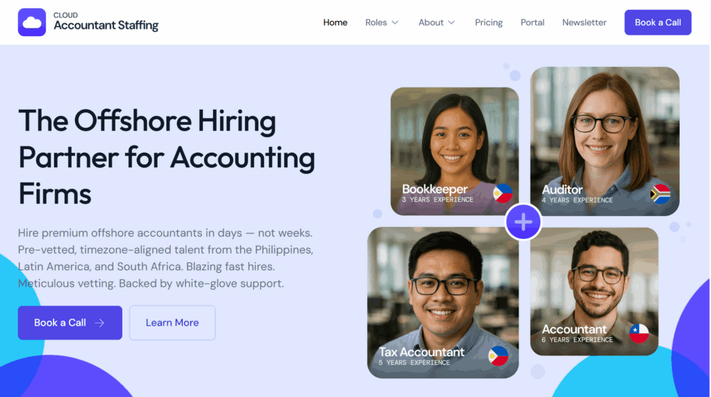 offshore accounting services - Cloud Accountant Staffing