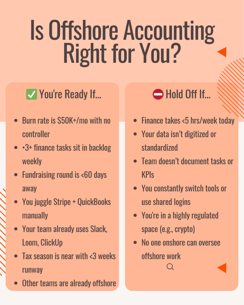 Benefits Of Offshore Accounting - Decision Framework