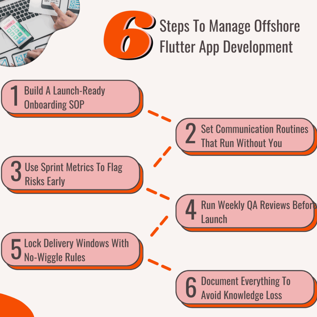 Offshore Flutter App Development - Steps To Manage