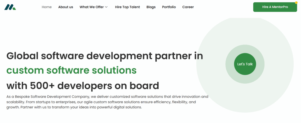 Offshore PHP Developer - MentorSol