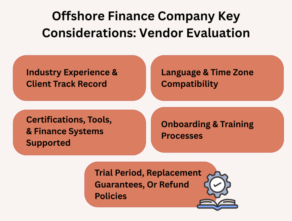 offshore finance company - Offshore Finance CompanyKey Considerations: Vendor Evaluation