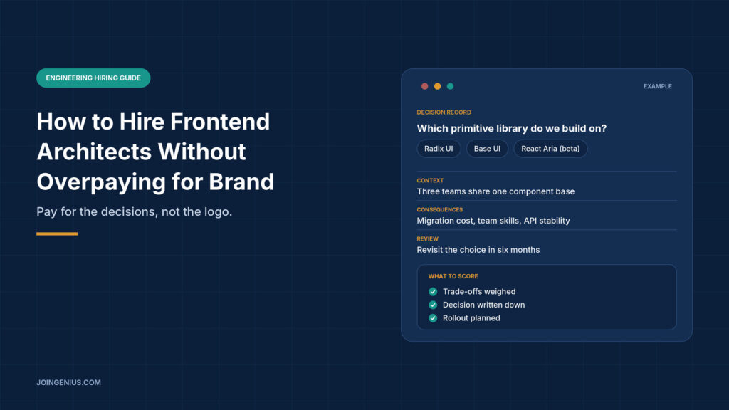 hire frontend architects