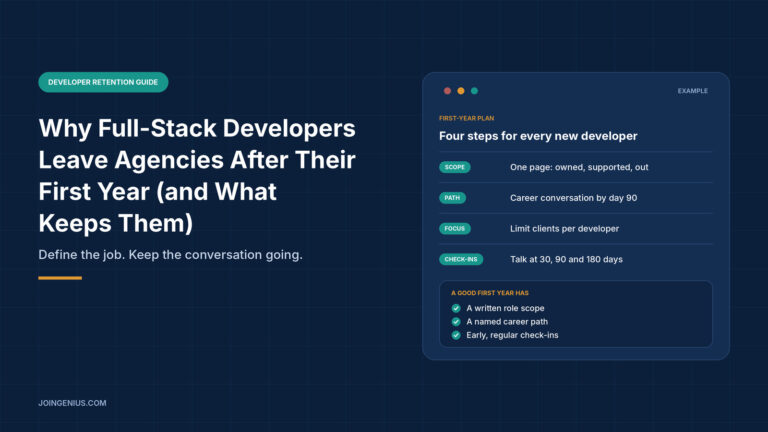 fullstack developers leave agencies
