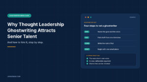 thought leadership ghostwriting